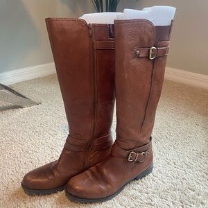 Naturalizer Juliette Leather Boots. Size 9.